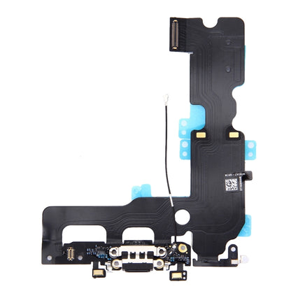 High-Quality Charging Port Flex Cable for iPhone 7 Plus (Black) - Replace Broken Parts, Professional Installation Recommended