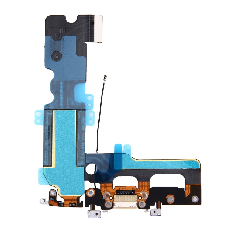 iPhone 7 Plus Charging Port Flex Cable Replacement (White) - High Quality, Professional Installation Recommended