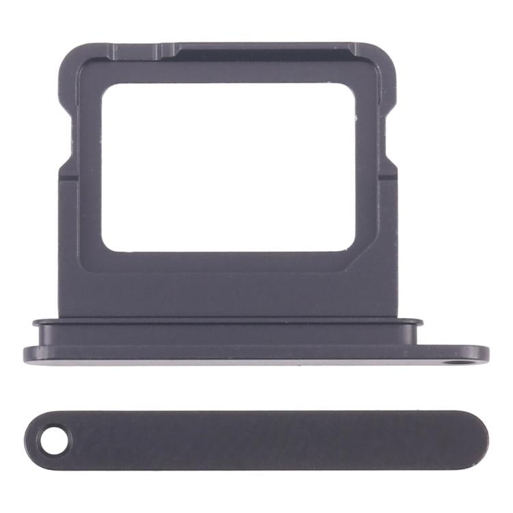 iPhone 17 Black SIM Card Tray Replacement - Compatible, Professionally Inspected, Fits Perfectly