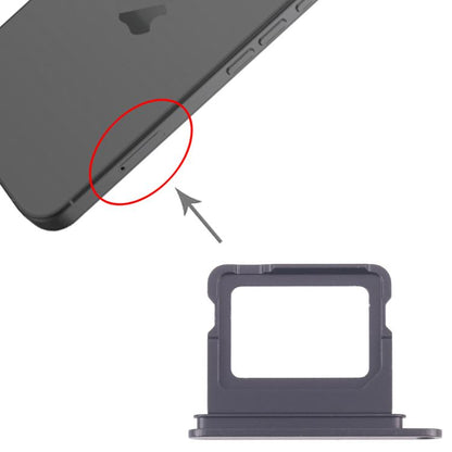 iPhone 17 Black SIM Card Tray Replacement - Compatible, Professionally Inspected, Fits Perfectly