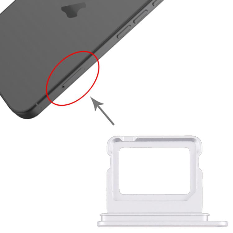 iPhone 17 White SIM Card Tray Replacement - Perfect Fit & Quality Checked for Seamless Installation