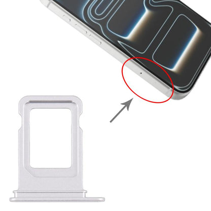 iPhone 17 Pro / 17 Pro Max SIM Card Tray Replacement (White) - Perfect Fit, Quality Checked