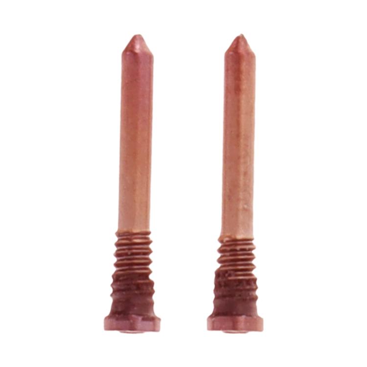 iPhone 17 Pro / 17 Pro Max Charging Port Screws Set of 100 (Orange) - Perfect for Repairs and Replacements