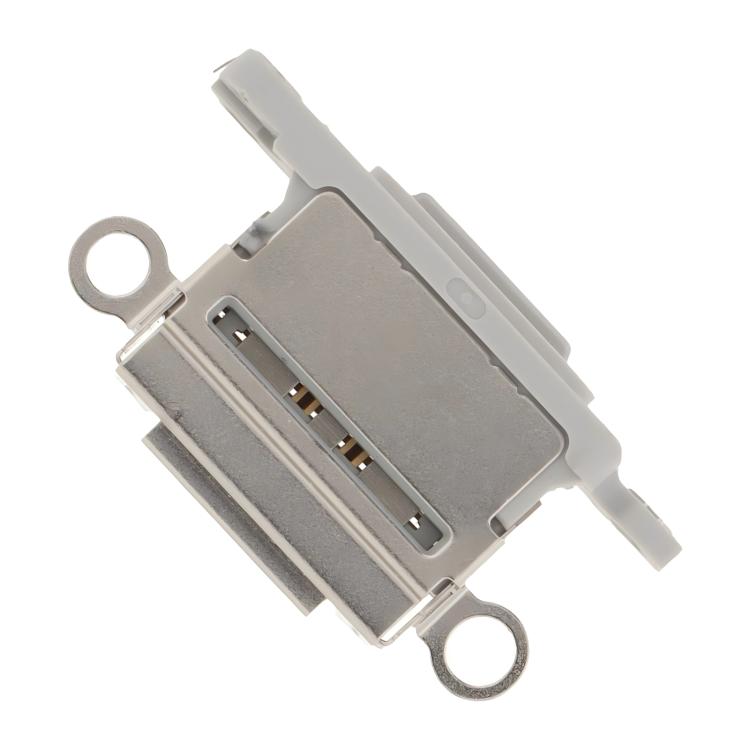 iPhone 17 Pro / 17 Pro Max Charging Port Connector Replacement Part (Silver) - Quality Checked & Compatible