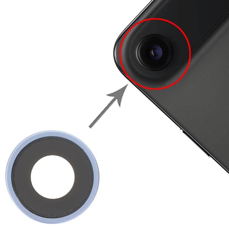 iPhone Air Rear Camera Lens Cover Replacement (Blue) - High-Quality Fit, Professional Installation Recommended