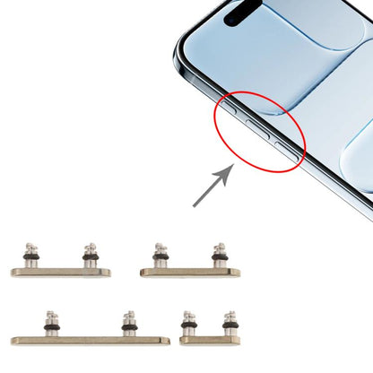 Gold Replacement Power and Volume Control Buttons with Mute for iPhone Air - Professional Installation Recommended