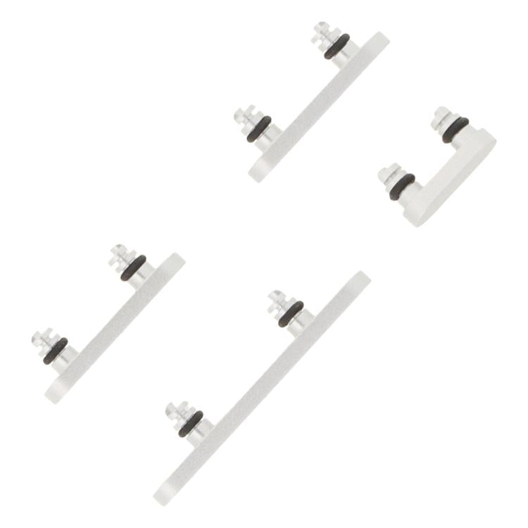 Replacement Power & Volume Control Buttons with Mute for iPhone Air (Silver) - Compatible & Fully Functional