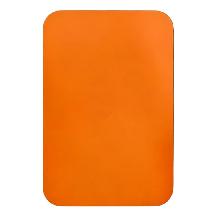 iPhone 17 Pro Replacement Glass Back Cover with MagSafe Magnet & Camera Lens Cover (Orange)
