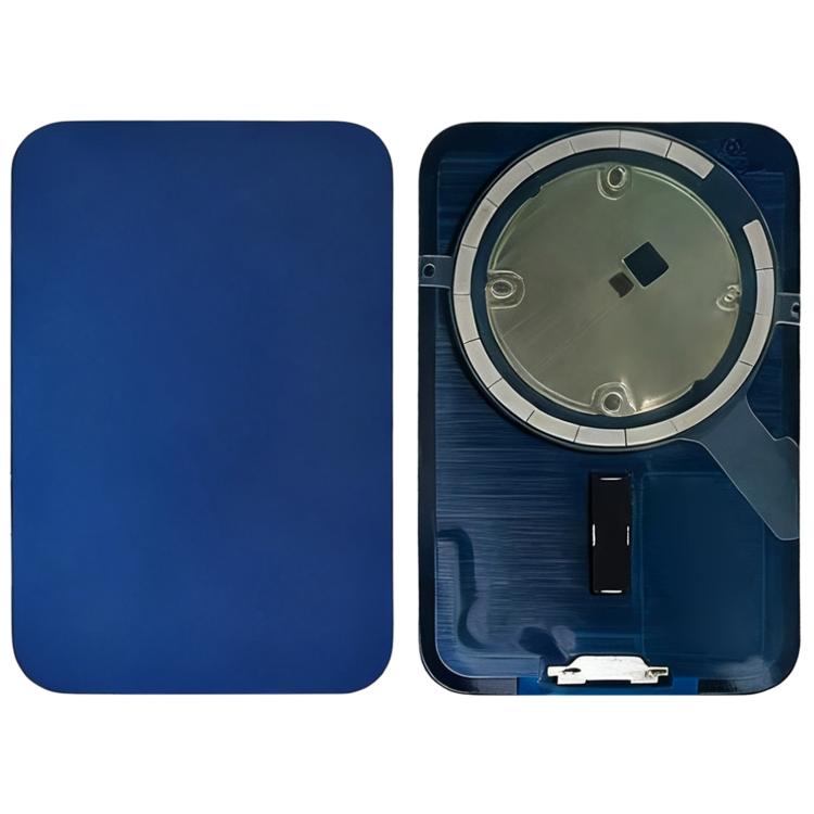 iPhone 17 Pro Blue Glass Battery Back Cover with Camera Lens & MagSafe Magnet Replacement