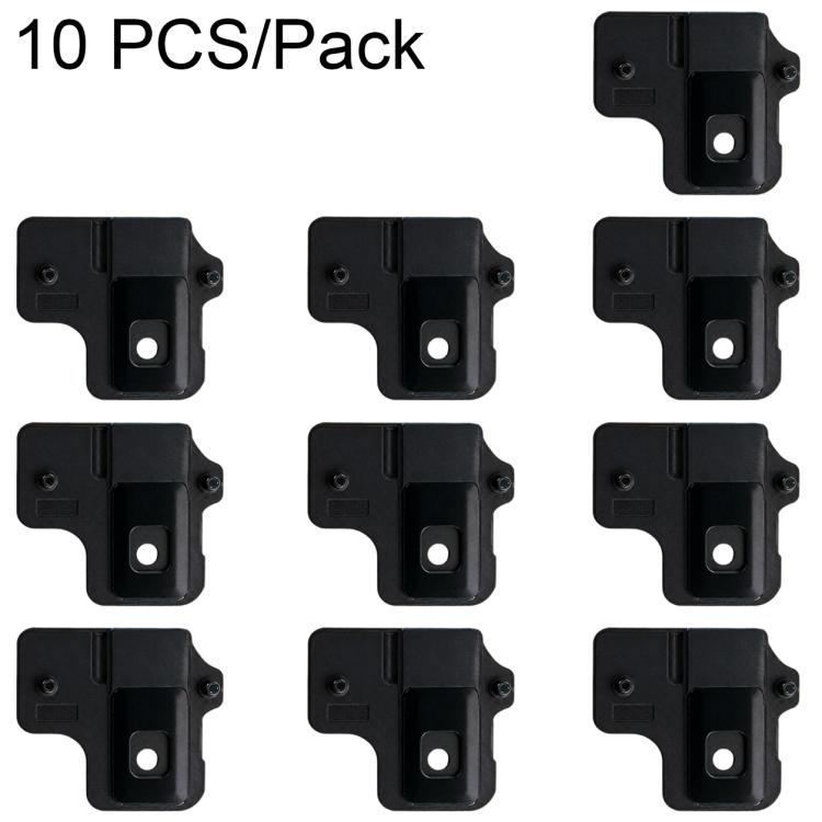 10 PCS/Pack Black Flash Dust Mesh for iPhone 17 Pro / 17 Pro Max - Replacement Part