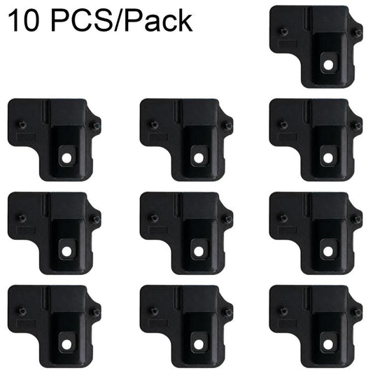 10 PCS/Pack Black Flash Dust Mesh for iPhone 17 Pro / 17 Pro Max - Replacement Part