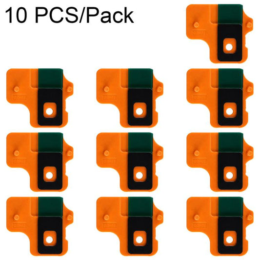 10 PCS Pack of Orange Flash Dust Mesh for iPhone 17 Pro / 17 Pro Max - Replacement Part