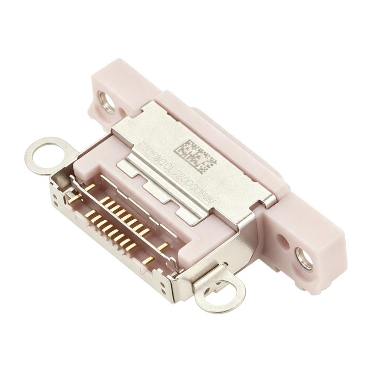 Pink Charging Port Connector Replacement for iPhone 17e - Professional Installation Recommended