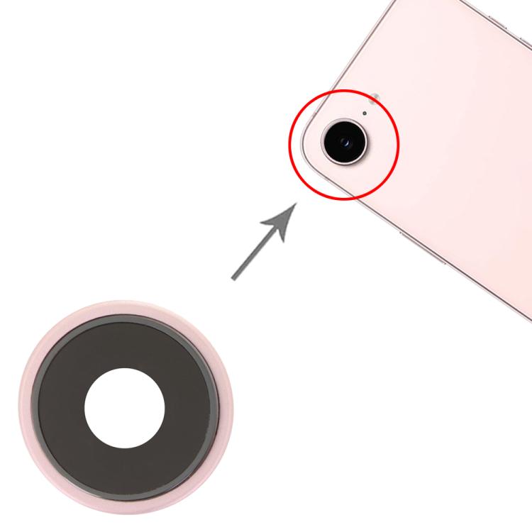iPhone 17e Pink Rear Camera Lens Cover Replacement - High Quality, Compatible, Professional Installation Recommended