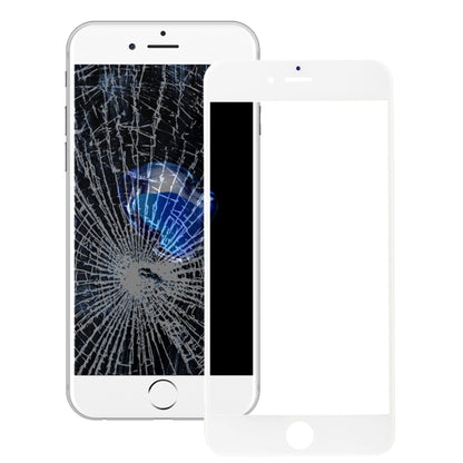 iPhone 7 Plus Replacement Front Screen Glass Lens with LCD Bezel Frame & OCA Adhesive (White)