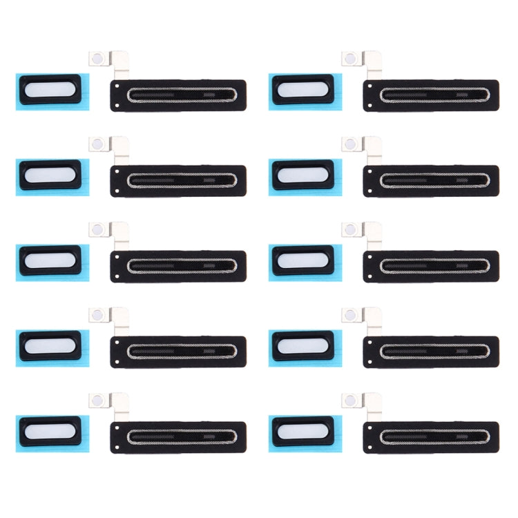 10-Pack Earpiece Receiver Mesh Cover & Adhesive Stickers for iPhone 7 Plus - High Quality Replacement Parts