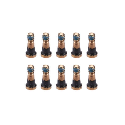 10-Pack Gold Charging Port Screws for iPhone 7 & 7 Plus - High Quality Repair Parts