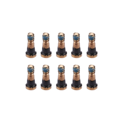 10-Pack Gold Charging Port Screws for iPhone 7 & 7 Plus - High Quality Repair Parts