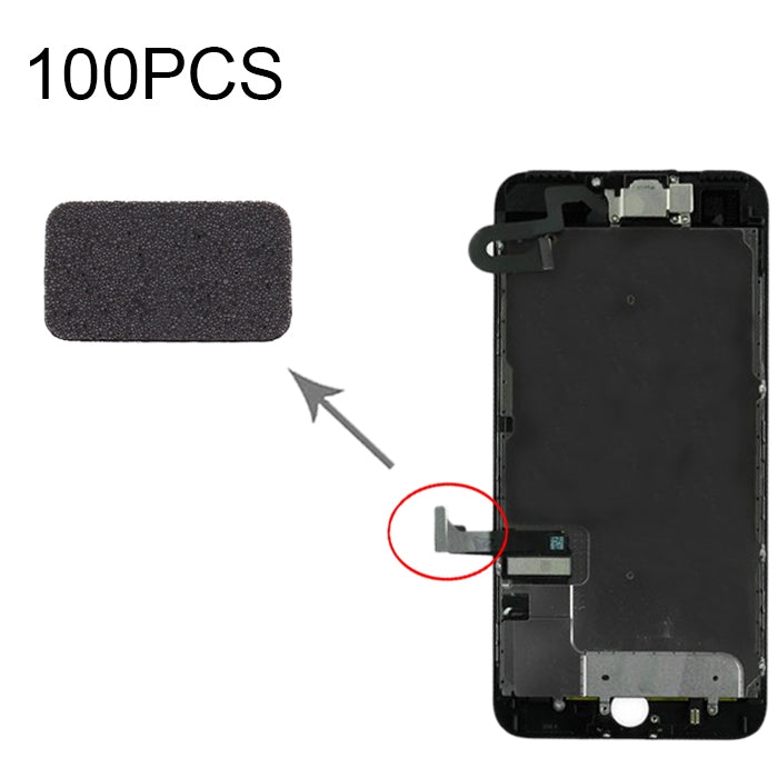 100 PCS Cotton Pads for iPhone 7 Plus LCD Display Flex Cable Replacement - Quality Checked