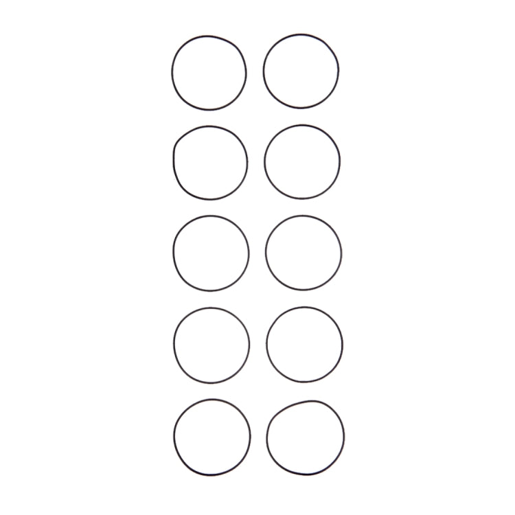10 Pack of Home Button Pads for iPhone 7 & 7 Plus - High Quality Replacement Parts