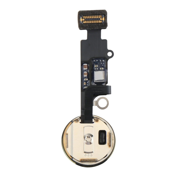iPhone 8 Home Button Flex Cable (Black) - High Quality, No Touch ID Support, Professional Installation Recommended