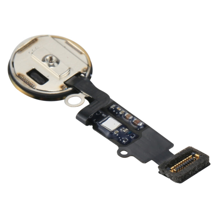 iPhone 8 Home Button Flex Cable (Black) - High Quality, No Touch ID Support, Professional Installation Recommended