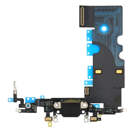 High-Quality Charging Port Flex Cable Replacement for iPhone 8 (Black) - Professional Installation Recommended