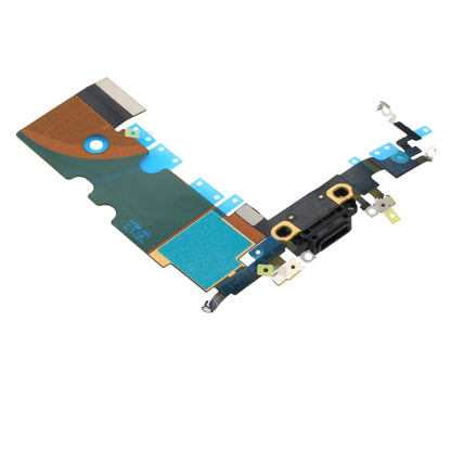 High-Quality Charging Port Flex Cable Replacement for iPhone 8 (Black) - Professional Installation Recommended