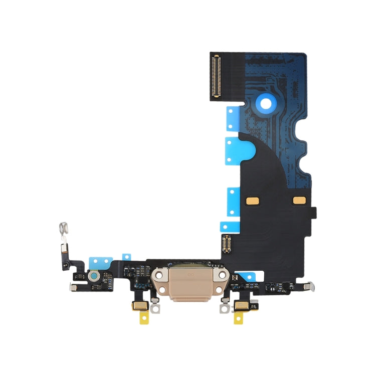 High-Quality Charging Port Flex Cable Replacement for iPhone 8 (Gold) - Professional Installation Recommended