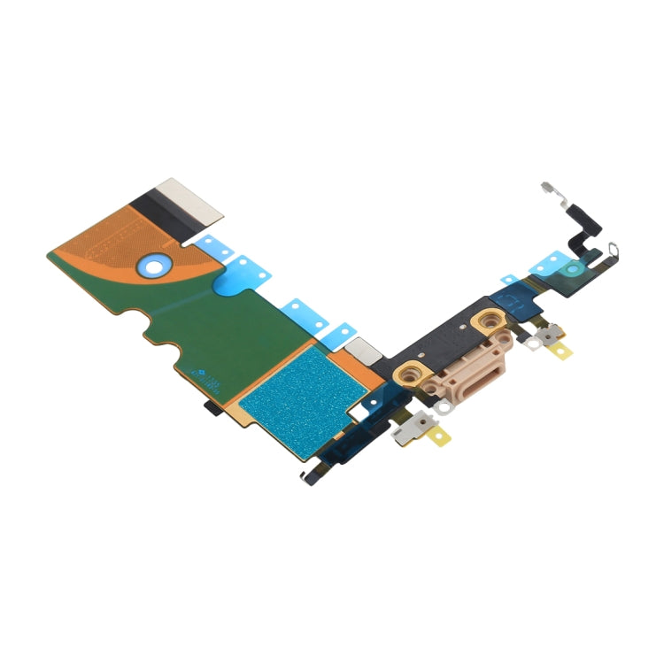 High-Quality Charging Port Flex Cable Replacement for iPhone 8 (Gold) - Professional Installation Recommended