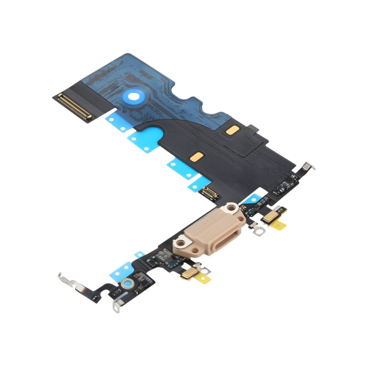 High-Quality Charging Port Flex Cable Replacement for iPhone 8 (Gold) - Professional Installation Recommended
