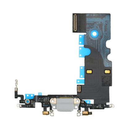 High-Quality Charging Port Flex Cable Replacement for iPhone 8 (Silver) - Compatible & Tested