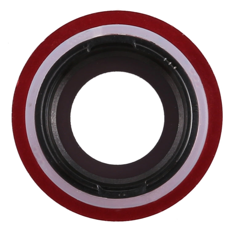 iPhone 8 Back Camera Bezel & Lens Cover Replacement (Red) - Quality Checked, Professional Installation Recommended