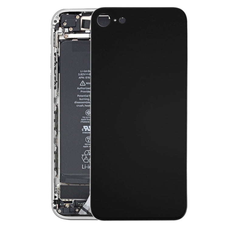 High-Quality Battery Back Cover for iPhone 8 (Black) - Perfect Replacement, Professional Installation Recommended