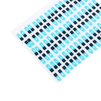 100 PCS Black Double Adhesive Stickers for iPhone 8 Front Camera Replacement - High Quality Adhesive