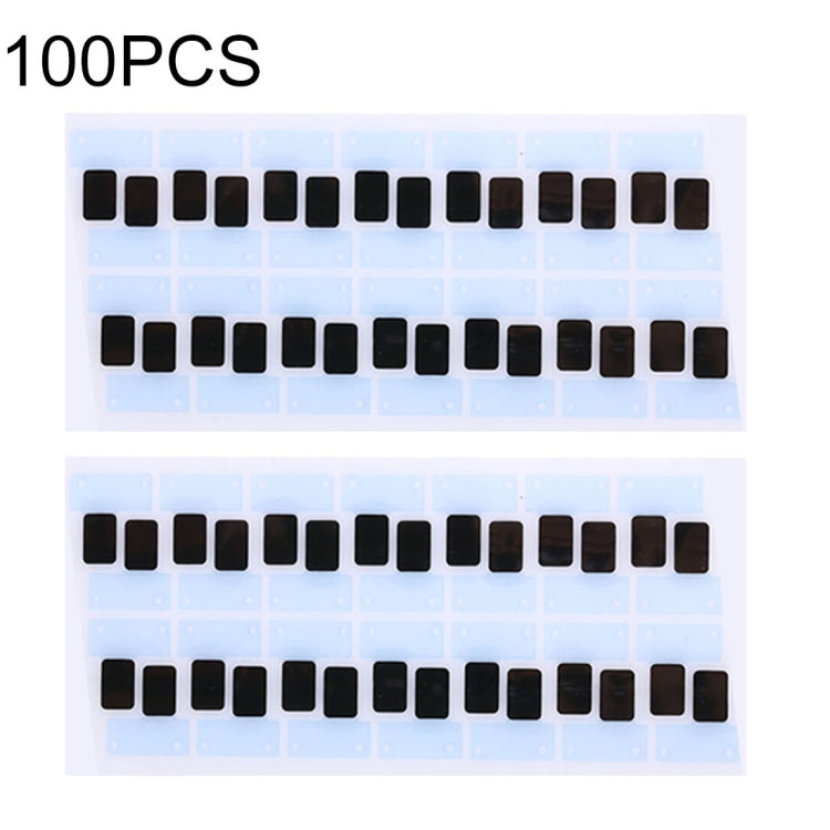 100 PCS Black Adhesive Strip Stickers for iPhone 8 LCD Display Flex Cable Replacement Parts