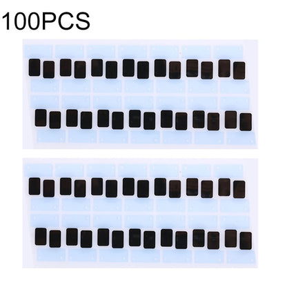 100 PCS Black Adhesive Strip Stickers for iPhone 8 LCD Display Flex Cable Replacement Parts
