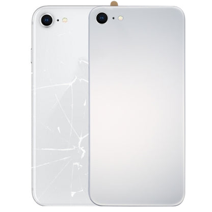 Premium Glass Mirror Back Cover for iPhone 8 (Silver) - High-Quality Replacement, Professional Installation Recommended