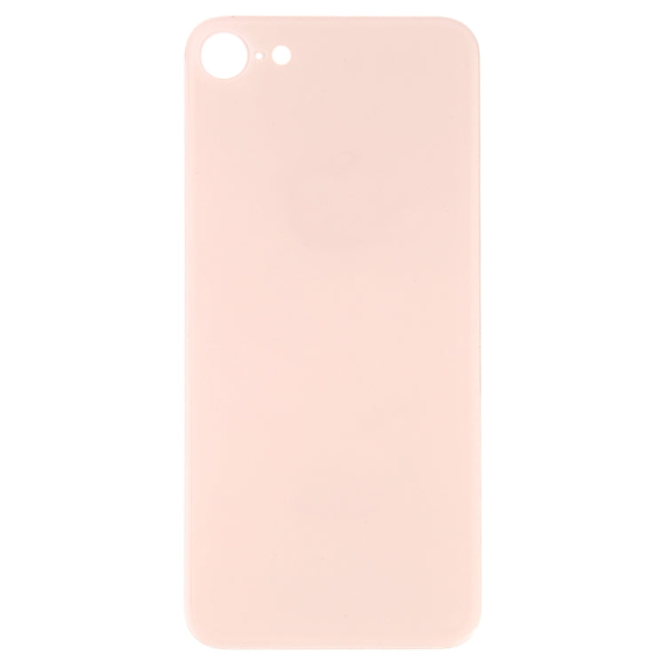 iPhone 8 Replacement Back Battery Cover Glass with Big Camera Hole & Adhesive (Gold) - Professional Installation Recommended