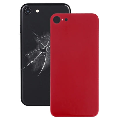 Easy Replacement Glass Back Battery Cover with Adhesive for iPhone 8 (Red) - High-Quality Repair Part