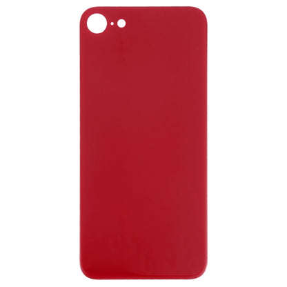 Easy Replacement Glass Back Battery Cover with Adhesive for iPhone 8 (Red) - High-Quality Repair Part