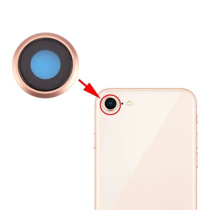 Gold Rear Camera Lens Ring Replacement for iPhone 8 - High Quality, Checked & Ready to Install