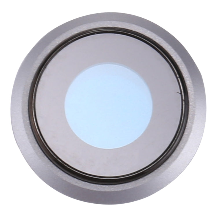 High-Quality Silver Rear Camera Lens Ring Replacement for iPhone 8 - Certified & Compatible
