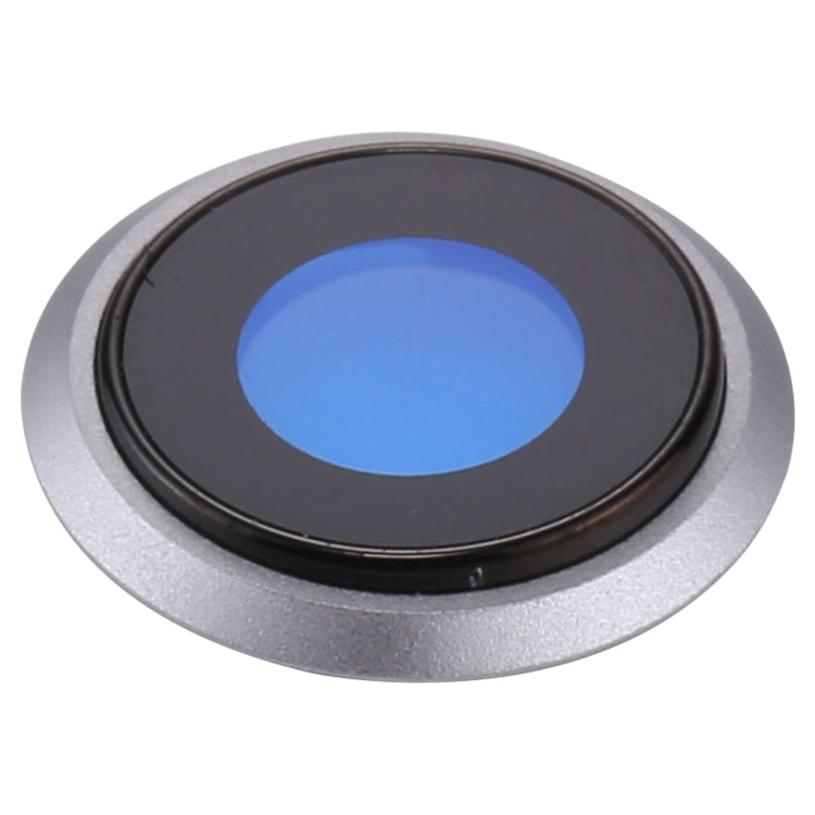 High-Quality Silver Rear Camera Lens Ring Replacement for iPhone 8 - Certified & Compatible