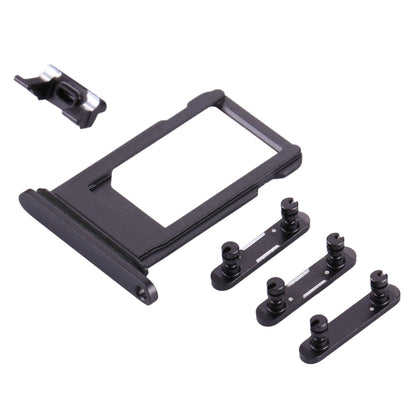 iPhone 8 Card Tray, Volume Control Key, Power Button & Mute Switch Vibrator Key Replacement (Grey)