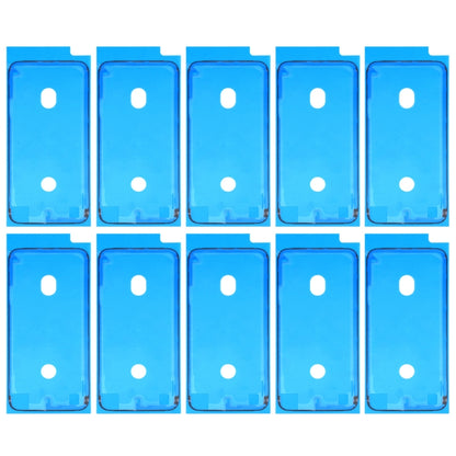 10 Pack Waterproof Adhesive Stickers for iPhone 8 LCD Frame Bezel Replacement (Black)