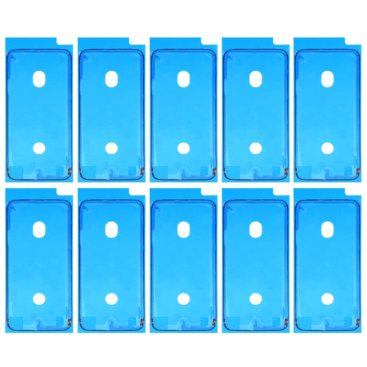 10 Pack Waterproof Adhesive Stickers for iPhone 8 LCD Frame Bezel Replacement (Black)