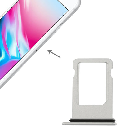 High-Quality Silver Card Tray for iPhone 8 - Replacement Part, Professional Installation Recommended