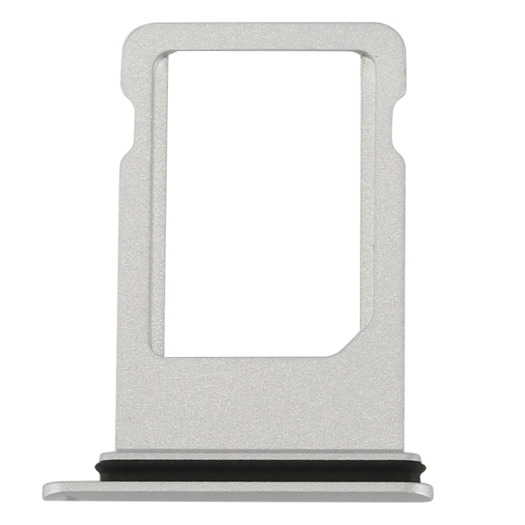 High-Quality Silver Card Tray for iPhone 8 - Replacement Part, Professional Installation Recommended