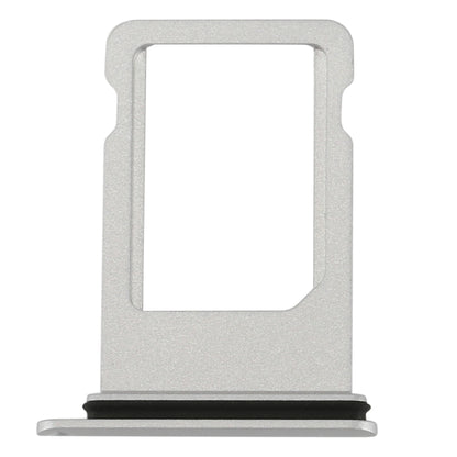 High-Quality Silver Card Tray for iPhone 8 - Replacement Part, Professional Installation Recommended